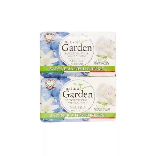Saponeria Nesti Natural Garden - Neutro - 2 x 125 gr