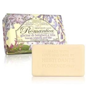   Nesti Dante Romantica - săpun natural Salcâm violet și liliac  - 250 gr