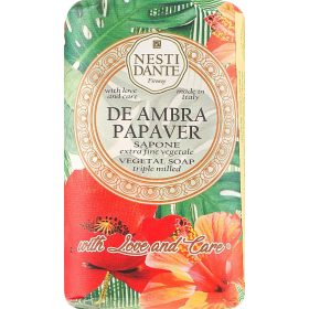   Nesti Dante With Love and Care - No. 9. - De Ambra Papaver -  săpun natural   - Ambră și mac 250 gr