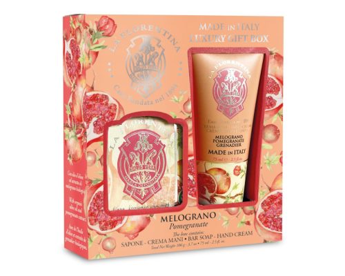 Mario Fissi pachet cadou pentru îngrijirea mâinilor Rodie - cremă de mâini 75 ml + săpun 106 gr