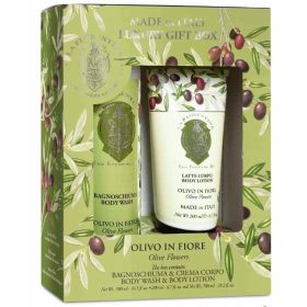   Mario Fissi Pachet cadou bujor de ingrijire corporala - gel de dus 500 ml + lotiune de corp 200 ml