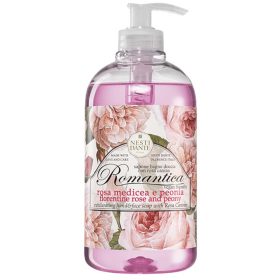   Nesti Dante Romantica Trandafir-bujor săpun lichid   - 500 ml